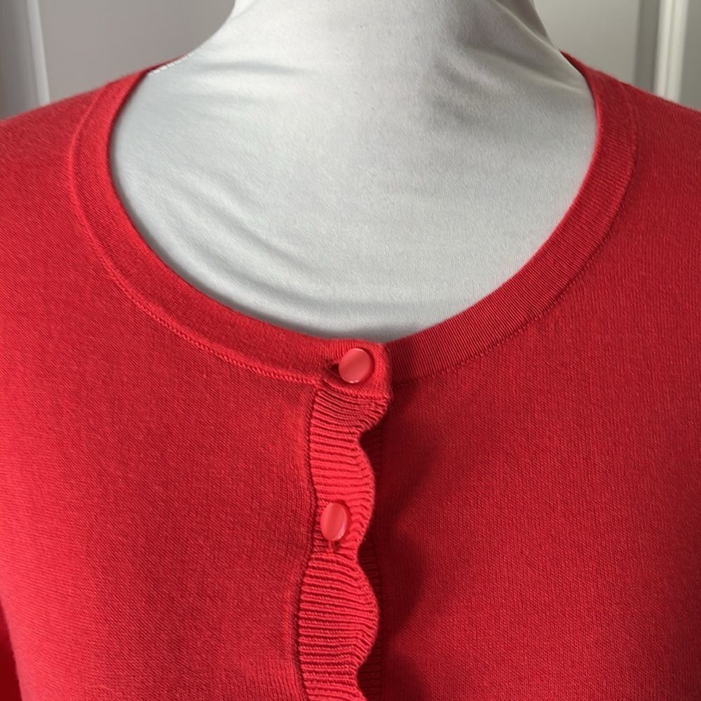 Talbots Black Label Charming Button Up Cardigan R… - image 4